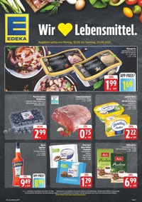 EDEKA Prospekt - Angebote ab 18.08.
