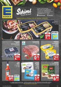 EDEKA Prospekt - Angebote ab 18.08.