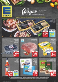 EDEKA Prospekt - Angebote ab 18.08.