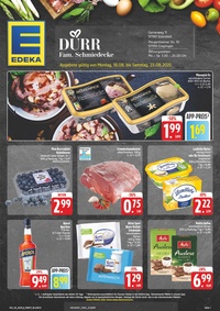 EDEKA Prospekt - Angebote ab 18.08.