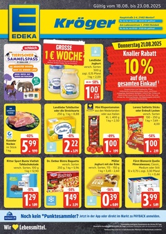 EDEKA Prospekt - Angebote ab 18.08.