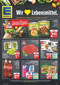 EDEKA Prospekt - Angebote ab 25.08.
