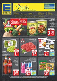 EDEKA Prospekt - Angebote ab 25.08.