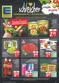 EDEKA Prospekt - Angebote ab 25.08.