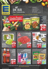 EDEKA Prospekt - Angebote ab 25.08.