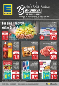 EDEKA Prospekt - Angebote ab 25.08.