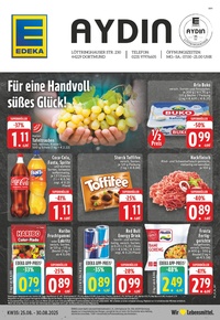 EDEKA Prospekt - Angebote ab 25.08.