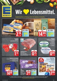 EDEKA Prospekt - Angebote ab 08.09.