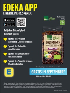 EDEKA Prospekt - Angebote ab 08.09.