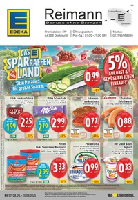 EDEKA Prospekt - Angebote ab 08.09.