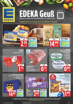 EDEKA Prospekt - Angebote ab 08.09.