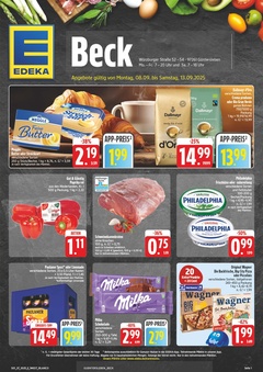 EDEKA Prospekt - Angebote ab 08.09.