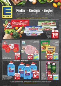 EDEKA Prospekt - Angebote ab 22.09.