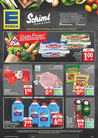 EDEKA Prospekt - Angebote ab 22.09.