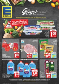 EDEKA Prospekt - Angebote ab 22.09.
