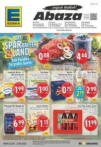 EDEKA Prospekt - Angebote ab 22.09.