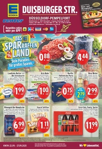 EDEKA Prospekt - Angebote ab 22.09.