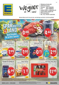 EDEKA Prospekt - Angebote ab 22.09.