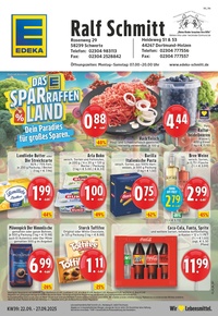 EDEKA Prospekt - Angebote ab 22.09.
