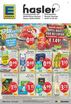 EDEKA Prospekt - Angebote ab 20.10. - Seite 1