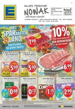 EDEKA Prospekt - Angebote ab 25.10. - Seite 1