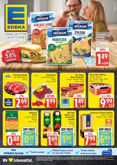 EDEKA Prospekt - Angebote ab 27.10. - Seite 1