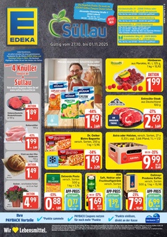 EDEKA Prospekt - Angebote ab 27.10. - Seite 1