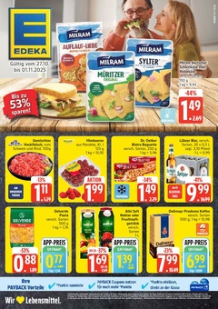 EDEKA Prospekt - Angebote ab 27.10. - Seite 1