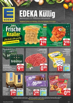EDEKA Prospekt - Angebote ab 27.10. - Seite 1