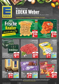 EDEKA Prospekt - Angebote ab 27.10. - Seite 1