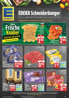 EDEKA Prospekt - Angebote ab 27.10. - Seite 1