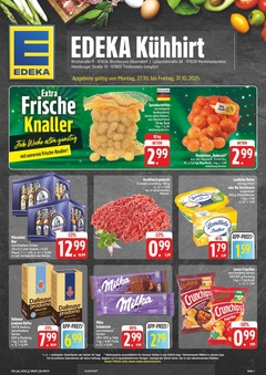 EDEKA Prospekt - Angebote ab 27.10. - Seite 1