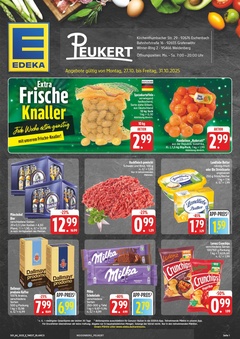EDEKA Prospekt - Angebote ab 27.10. - Seite 1