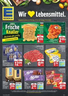EDEKA Prospekt - Angebote ab 27.10. - Seite 1