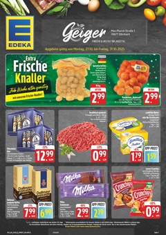 EDEKA Prospekt - Angebote ab 27.10. - Seite 1