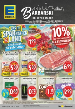 EDEKA Prospekt - Angebote ab 27.10. - Seite 1