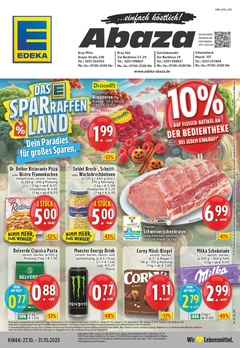 EDEKA Prospekt - Angebote ab 27.10. - Seite 1