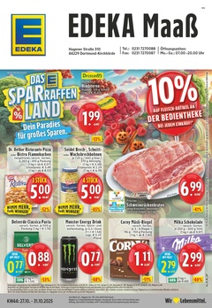 EDEKA Prospekt - Angebote ab 27.10. - Seite 1