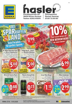 EDEKA Prospekt - Angebote ab 27.10. - Seite 1