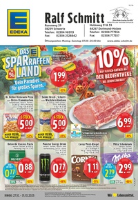 EDEKA Prospekt - Angebote ab 27.10.