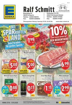 EDEKA Prospekt - Angebote ab 27.10. - Seite 1