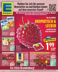 EDEKA Prospekt - Angebote ab 27.10. - Seite 1