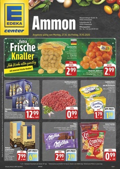 EDEKA Prospekt - Angebote ab 27.10. - Seite 1