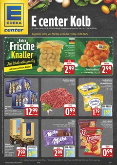 EDEKA Prospekt - Angebote ab 27.10. - Seite 1