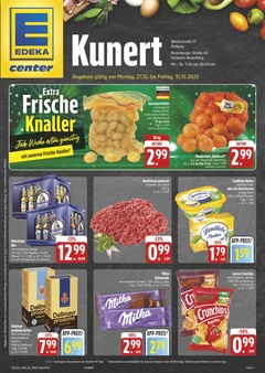 EDEKA Prospekt - Angebote ab 27.10. - Seite 1