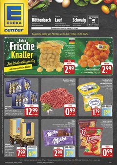 EDEKA Prospekt - Angebote ab 27.10. - Seite 1