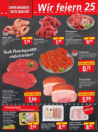 Vorschau des EDEKA Prospekts - Fleisch & Wurst, Seite 2