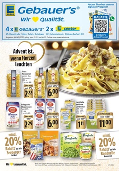 EDEKA Prospekt - Angebote ab 01.12. - Seite 1