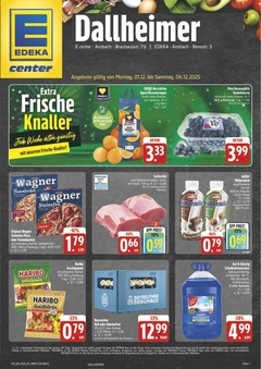 EDEKA Prospekt - Angebote ab 01.12. - Seite 1