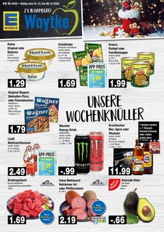EDEKA Prospekt - Angebote ab 01.12. - Seite 1
